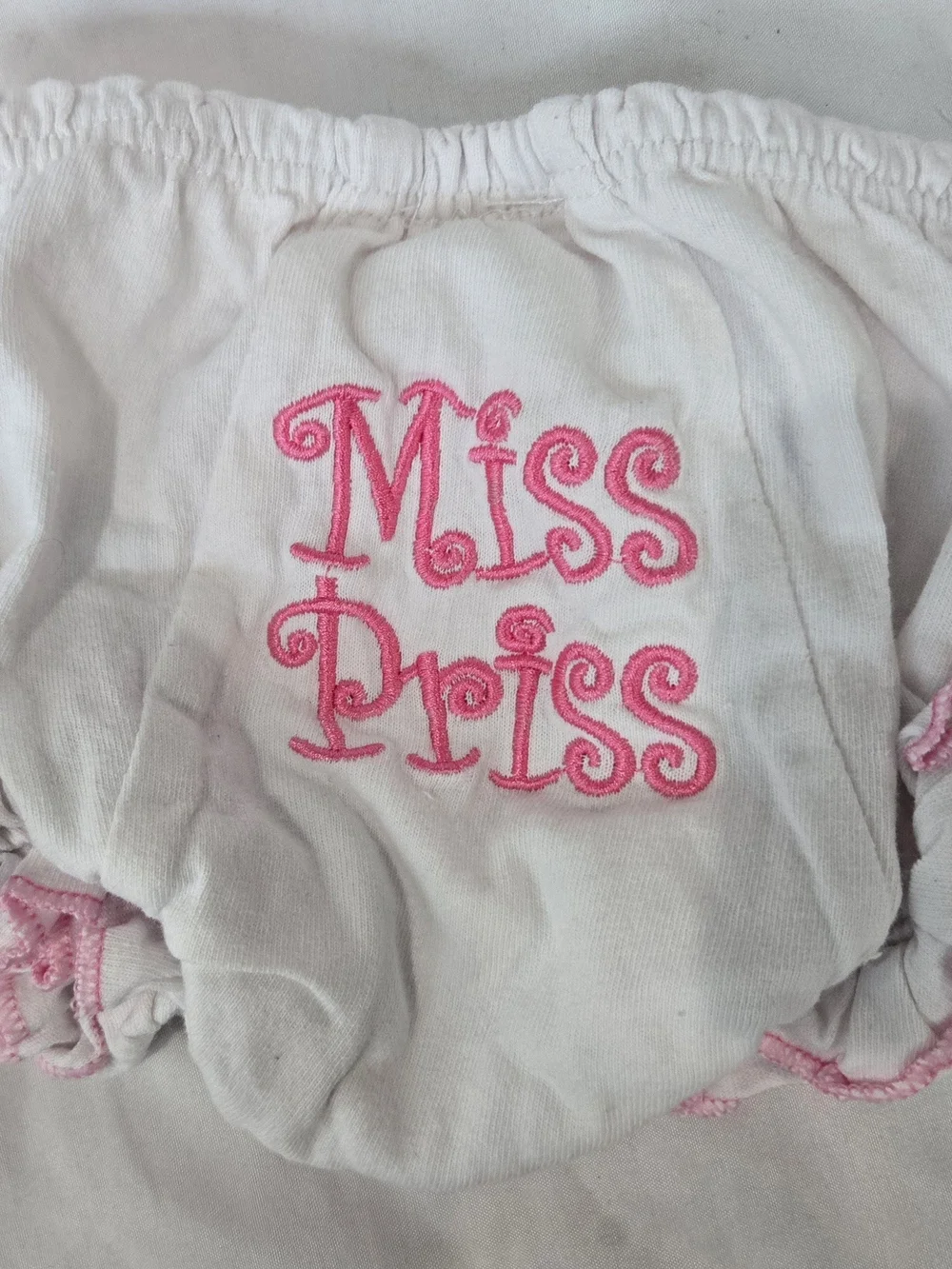Pink Polka Dot Bow Diaper Cover Accent